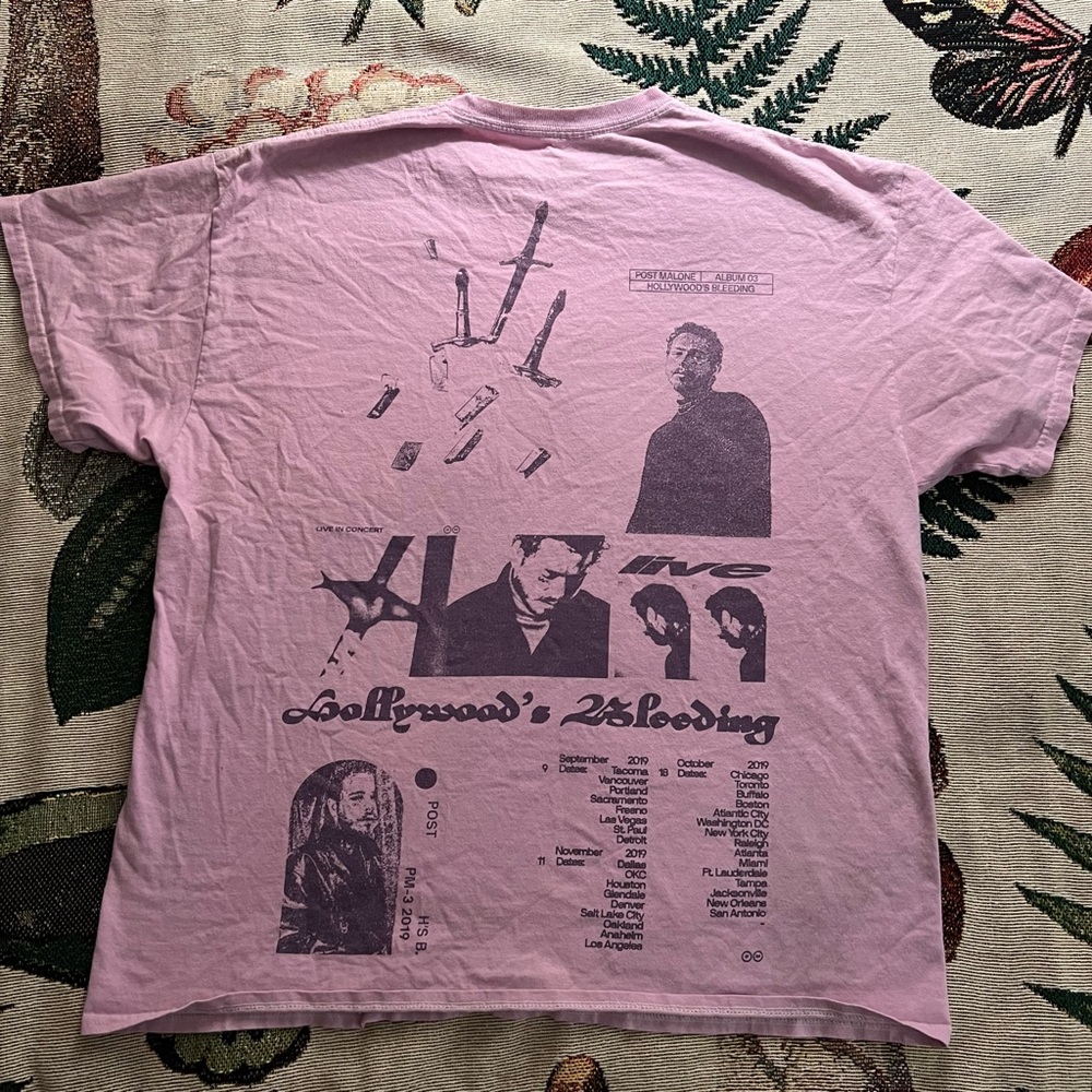 Post Malone 2019 Tour Tee
